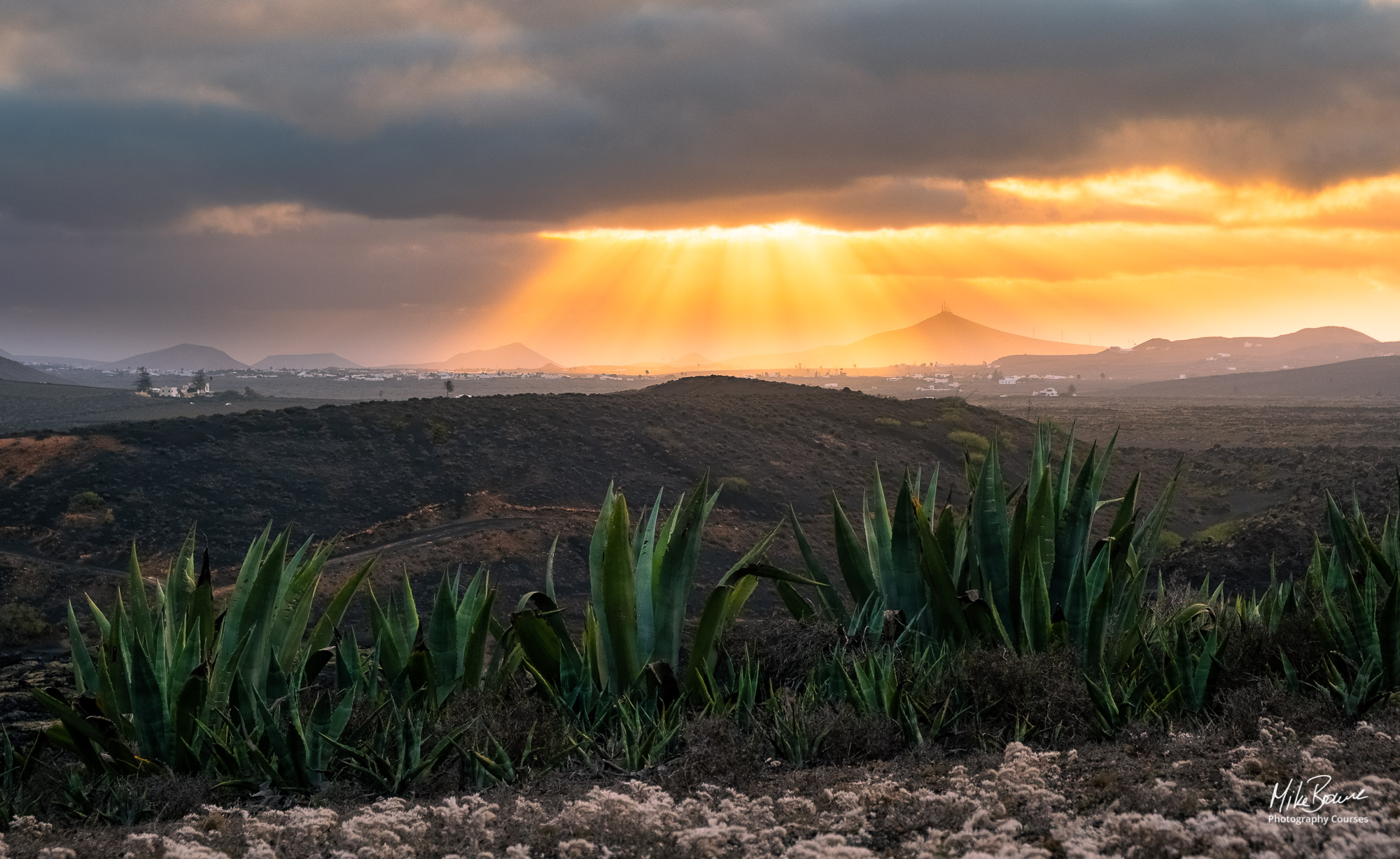 Sunrise on Lanzarote